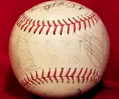 1978 Detroit Tigers Team Signed Ball Alan Trammell Jack Morris HOF Whitaker ROY