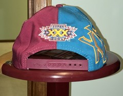 Vintage Super Bowl XXX 1996 Logo 7 NFL Snapback Hat-Arizona-Southwest-Cowboys