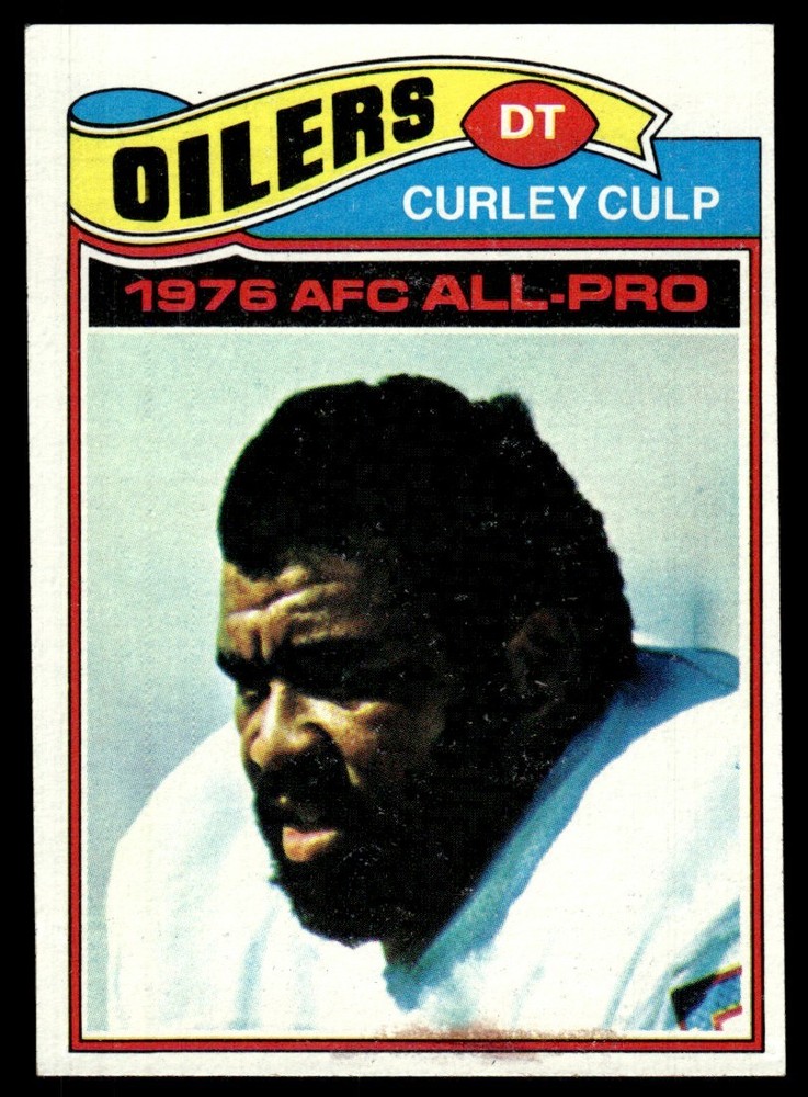 1977 Topps Curley Culp Houston Oilers #280 AP