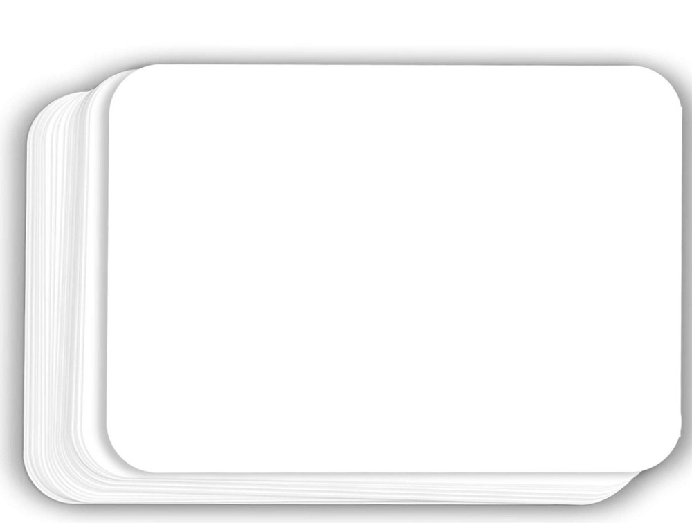 Hamilco White Cardstock 5 X 7&Prime; 80 lb Index Cards 100 Pack