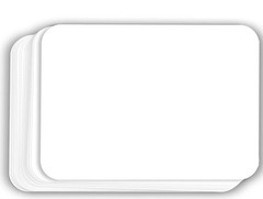 Hamilco White Cardstock 5 X 7&Prime; 80 lb Index Cards 100 Pack