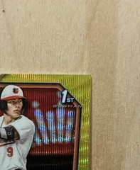 2025 Topps Bowman Chrome – Wehiwa Aloy 1st Gold Refractor BCP-135 /75