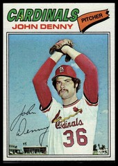 1977 Topps #541 John Denny