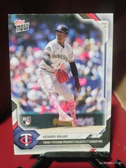 2026 MLB Topps Now #185 Kendry Rojas Minnesota Twins 1st MLB Win RC PR: 552
