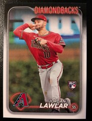 2024 Topps Series 2 Baseball Jordan Lawlar Rookie #451 Arizona Diamondbacks