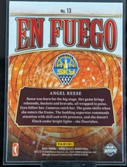 2025 Panini Select WNBA – En Fuego Angel Reese #13
