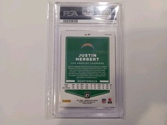 2021 Donruss Optic #47 Justin Herbert Red Stars Prizm – SP TMall PSA 9