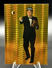 1993 Bleachers Nolan Ryan Promo Premiere Edition Gold Holographic Prism*