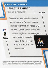 2012 Topps #ACA-8 Hanley Ramirez A Cut Above Miami Marlins