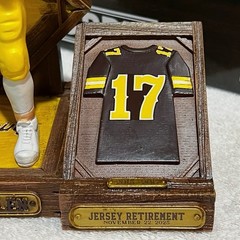 JOSH ALLEN Wyoming Cowboys Buffalo BILLS #17 « Jersey Retirement » NCAA Bobblehead