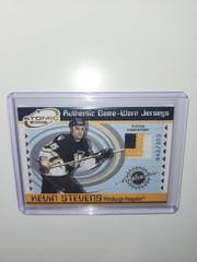 2001-02 Pacific Atomic – Game-Worn Jerseys Kevin Stevens #46 Patch /353 (MEM)