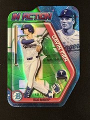 2025 Bowman Draft – Bowman in Action Gavin Fien #BIA-16 Green Refractor /99 (RC)