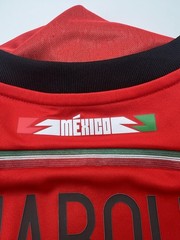 Mexico 2014 Away R. Marquez #4 Authentic adidas Jersey M Men Red Black