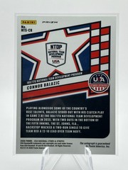 2026 Panini USA Baseball #NTS-CB Connor Balazic Team Signatures Prizms Green