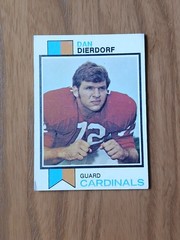 1973 Topps DAN DIERDORF Vintage Rookie Card #322 – PHOENIX CARDINALS RC