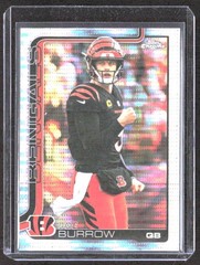 2025 Topps Chrome #61 Joe Burrow Pulsar Refractor