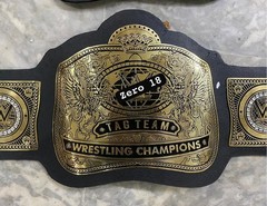 (Pair of 2) Tag Team Wrestling Championship Belt Replica 2mm