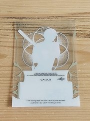 2024 LEAF TRINITY JOSWA LUGO AUTO 30/99 BRONZE CLEAR ACETATE AUTOGRAPH