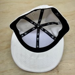 NEW New Orleans Saints New Era 59Fifty Fitted Cap Hat LOW PROFILE White 7 3/8