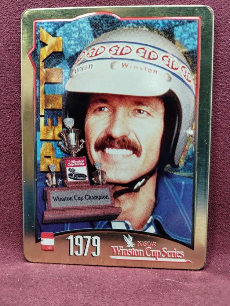Richard Petty 1979 Metal Card.