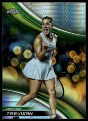 2025 Topps Chrome Tennis Martina Trevisan Prism Refractor #151 1a