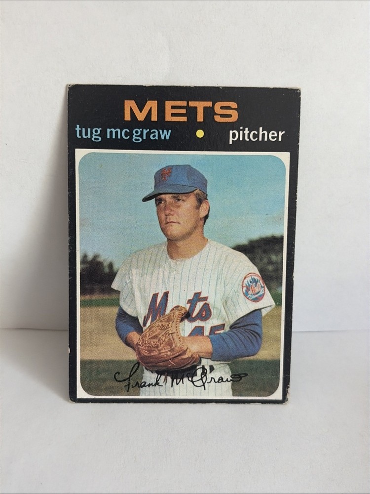 Tug McGraw 1971 Topps Baseball #618 New York Mets