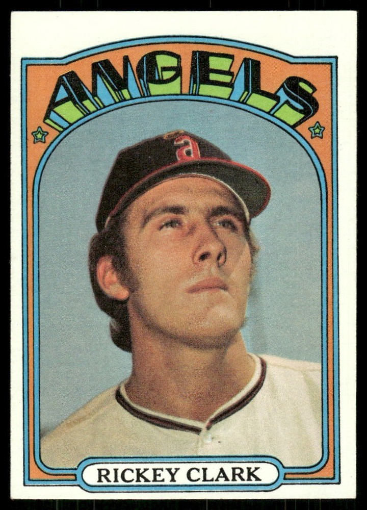 1972 Topps Rickey Clark #462 California Angels