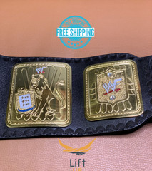 Big Eagle Attitude Era Championship Replica Tittle Belt ADULT Size Brass 2MM NEW
