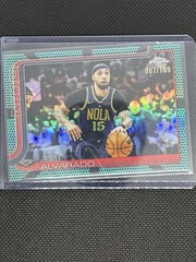 Topps 2025-26 Chrome Serial Numbered Parallel Jose Alvarado #144 Pelicans