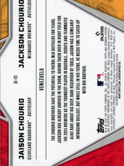 2024 Bowman Chrome International Impact Mini-Diamond Refractors Jackson Chourio