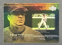 2000 Upper Deck Prime Performers #PP1 Manny Ramirez Indians FREE SHIPPING