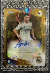 Topps Arda Güler Autograph CA-AR 42/50 Real Madrid Topps Chrome 2025/26