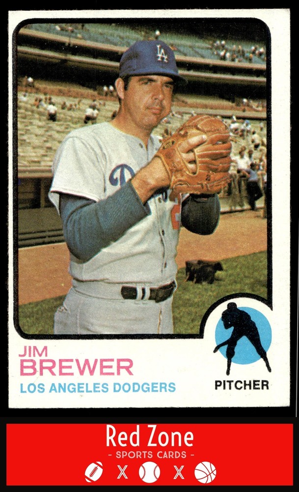 1973 Topps – #126 Jim Brewer EX+