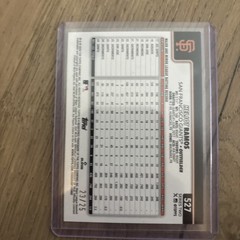 2025 Topps Heliot Ramos Orange Holo Foil /25 SF Giants #527 Color Match!