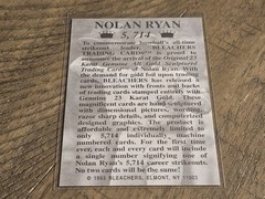 1993 Bleachers Nolan Ryan W/Puppy Promo Nmmt