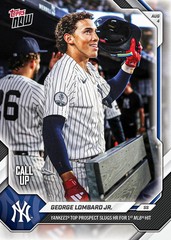 George Lombard Jr.-NYY 2026 Topps Now #521-PRESALE-1/1 or Low Number Opportunity