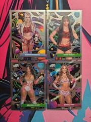 (4) 2026 Topps Chrome WWE KARMEN TATUM PAXLEY ARIANNA GRACE KENDAL GREY SET 🔥