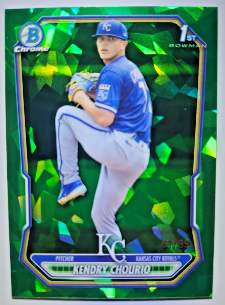 2026 1st Bowman Chrome Sapphire Kendry Chourio Green Refractor /99 Royals