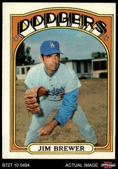 1972 Topps #151 Jim Brewer Dodgers 4 – VG/EX