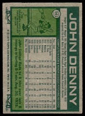 1977 Topps John Denny St. Louis Cardinals #541
