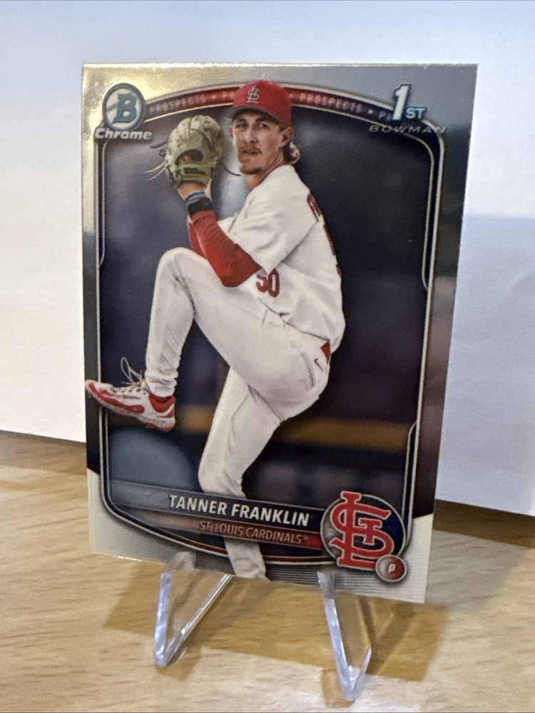2025 Bowman Draft – Chrome Tanner Franklin #BDC-90 (RC)