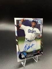 2016 Bowman – Chrome Prospect Autographs Jharel Cotton #CPA-JC (AU, RC)