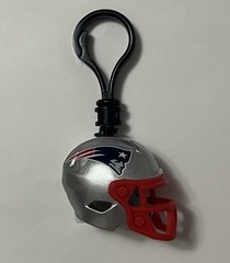2026 New England Patriots NFL Helmet Bag Clip / Keychain McFarlane Toys Series 1