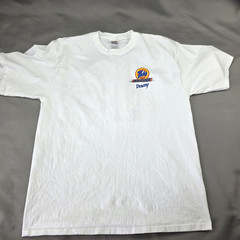 Fruit Of The Loom Tide Downy Craven 32 Shirt Mens XL White NASCAR Auto Racing