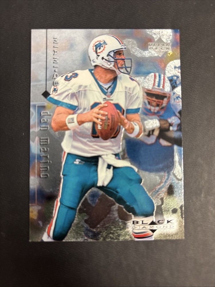 Dan Marino 1998 Upper Deck Black Diamond Sample