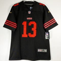 Brock/#13/Purdy/49ers/Stitched/Jersey/Black/S/M/L/XL/2XL/3XL/4XL
