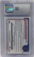 2024 Bowman Chrome Joswa Lugo Auto Refractor 1st Prospect #/499 Angels CGC 9