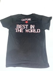 WWE CM Punk The Best in the World T-Shirt Mens Wrestling WWF RAW size XXS