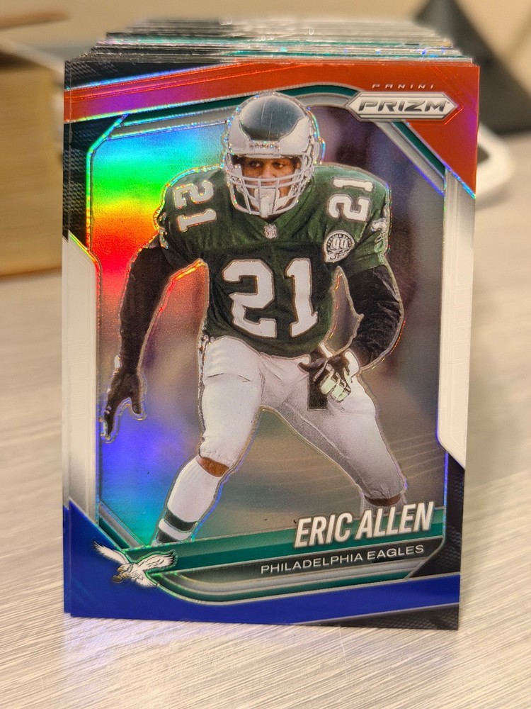 2025 Panini Prizm Red White & Blue Prizm – Eric Allen