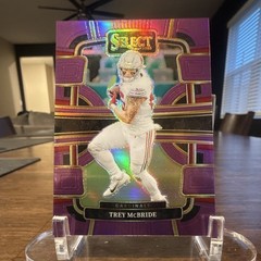 Panini 2023 Select Concourse Trey McBride #1 Purple Prizm /75 Cardinals